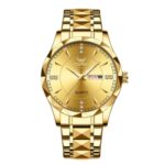⌚ Reloj Elegante para Hombre | Negro, Dorado y Plateado - Imagen 2