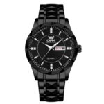 ⌚ Reloj Elegante para Hombre | Negro, Dorado y Plateado