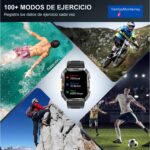 Smartwatch Blackview W60 Militar Hombre 2.1” Bluetooth IP68 900mAh Linterna Brújula - Imagen 7