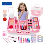 Set de Maquillaje para Niñas 42 Piezas Lavable y No Tóxico