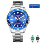 Reloj de Cuarzo para Hombre Casual con Calendario y Manecillas Luminiscentes Negro - Azul - Verde - Imagen 2