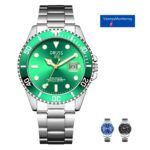 Reloj de Cuarzo para Hombre Casual con Calendario y Manecillas Luminiscentes Negro - Azul - Verde - Imagen 3