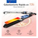 Plancha De Cabello 2 En 1 Cerámica Alaciadora Y Rizadora 160-230°C Rosa - Imagen 4