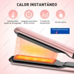 Plancha De Cabello 2 En 1 Cerámica Alaciadora Y Rizadora 160-230°C Rosa - Imagen 7