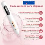Pluma Removedora de Verrugas con Plasma 9 Niveles Display Digital USB - Imagen 6